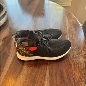New Balance Black and Leopard Women's Sneakers